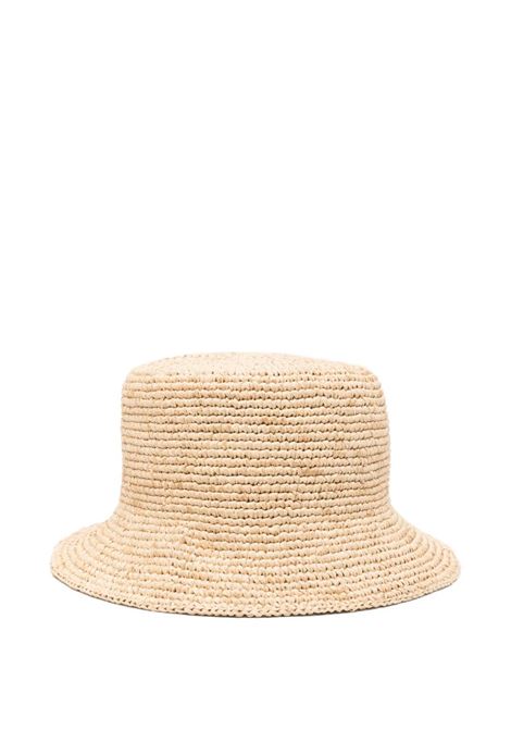 cappello bucket rafia donna beige VIVIENNE WESTWOOD | 81020009-K005NC401